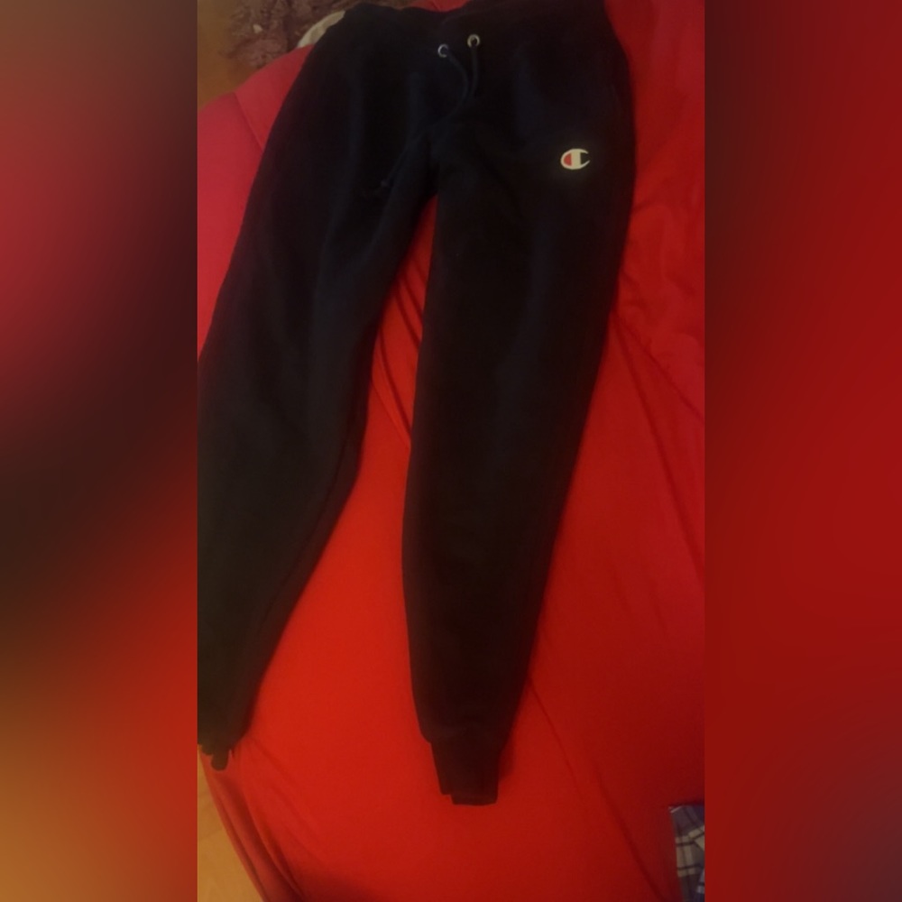 Black champion sweatpants